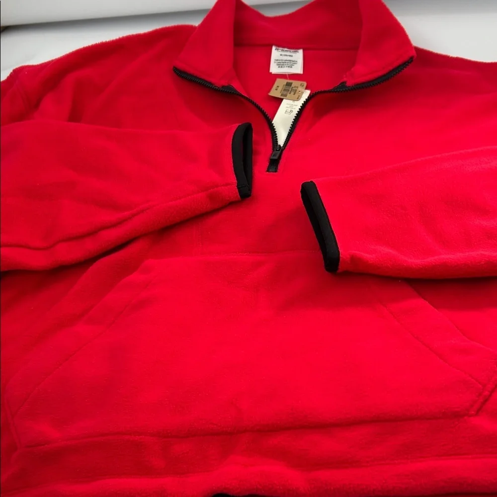 PINK Victoria's Secret Women's Bright Red Bomber Jacket